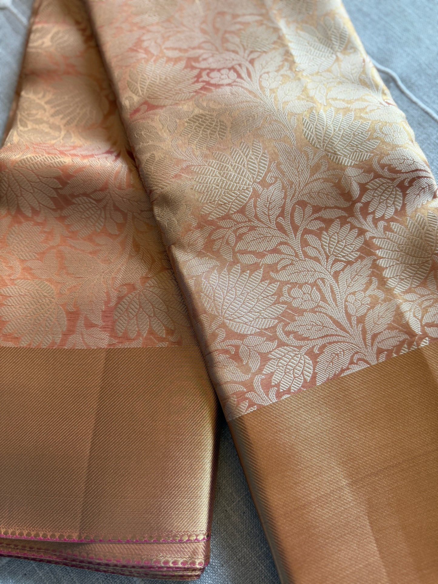 Nita Ambani Inspired Banarasi Gold Tissue Saree Sari