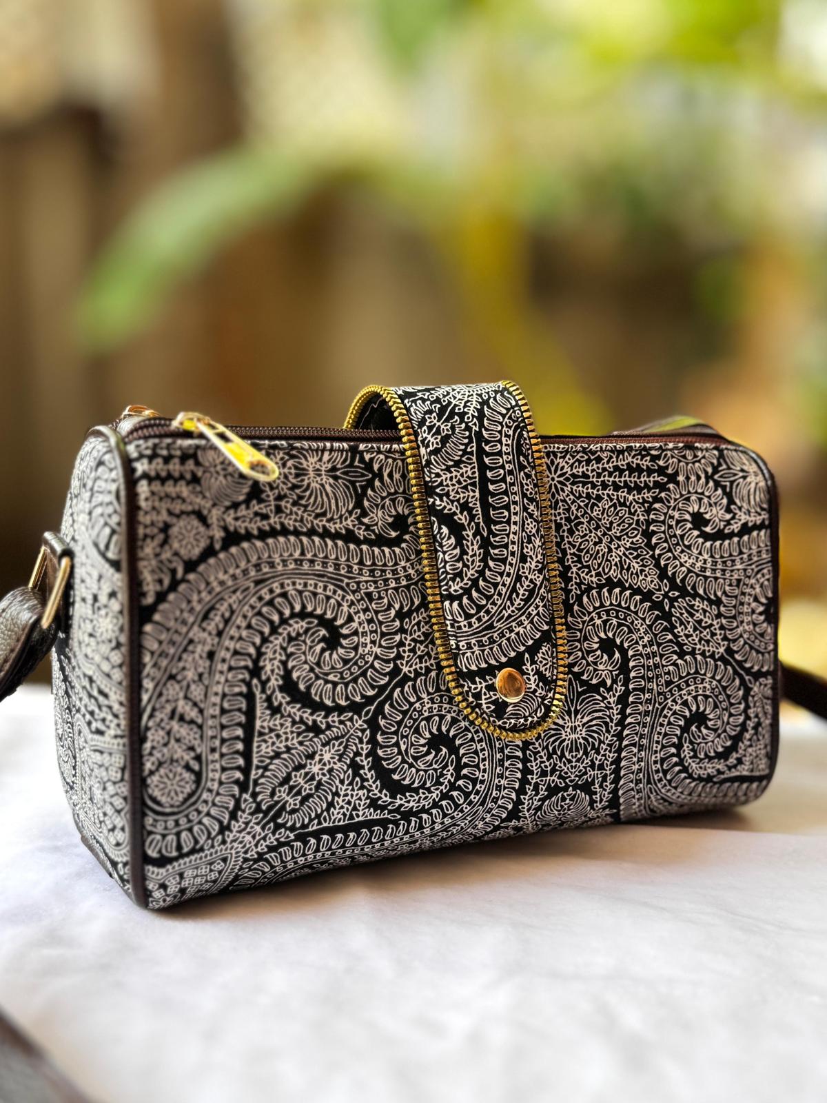 Block Printed Sling Bag