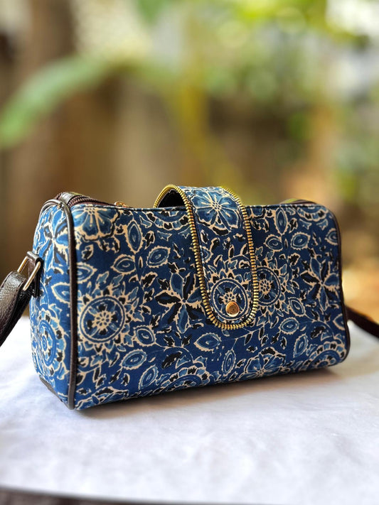 Block Printed Sling Bag