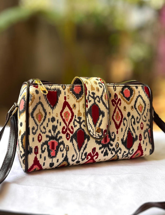 Block Printed Sling Bag